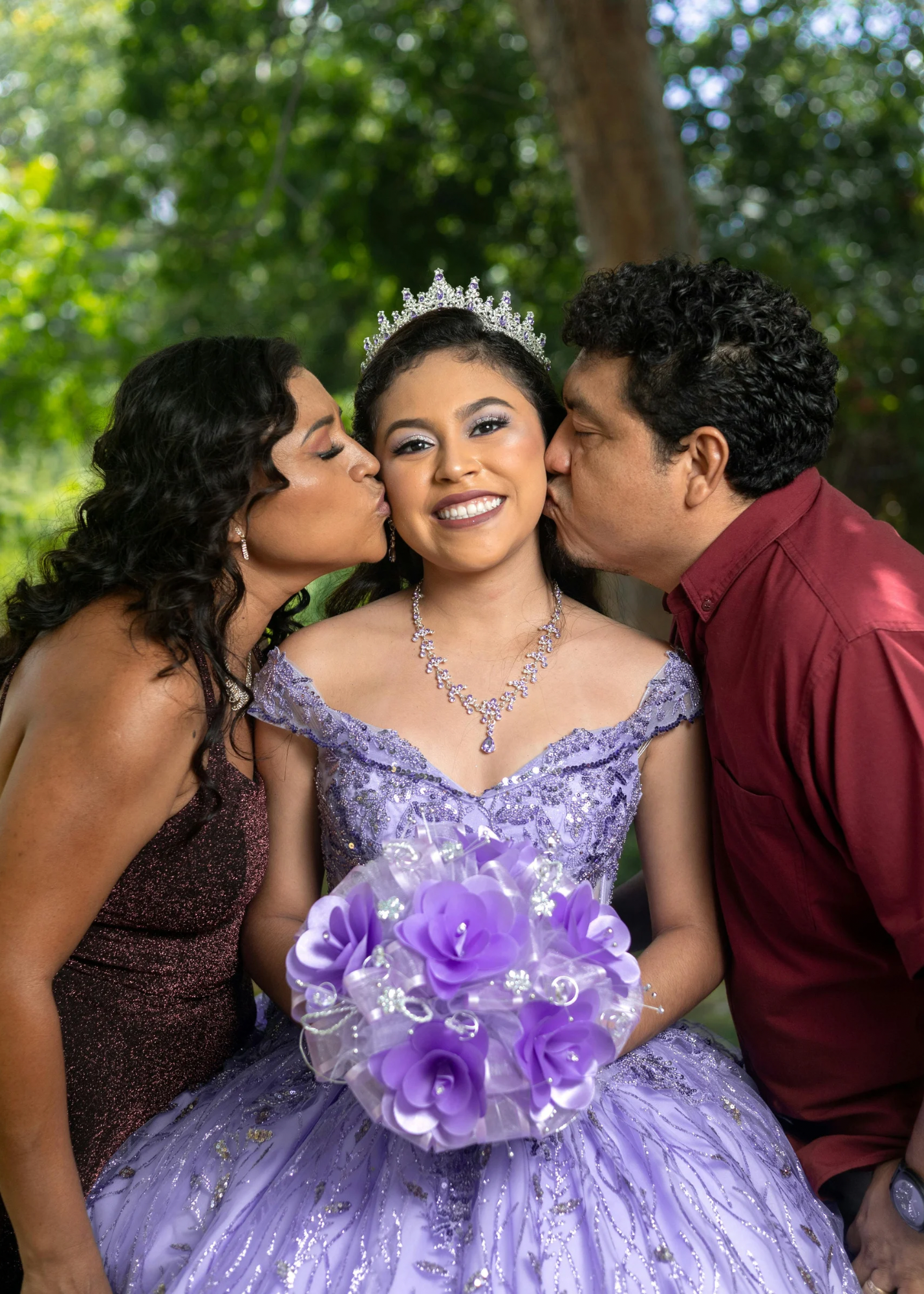 Royal Quinceañera Event Website hero image